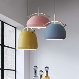 1 luz estilo nórdico moderno contemporâneo café pingente luz