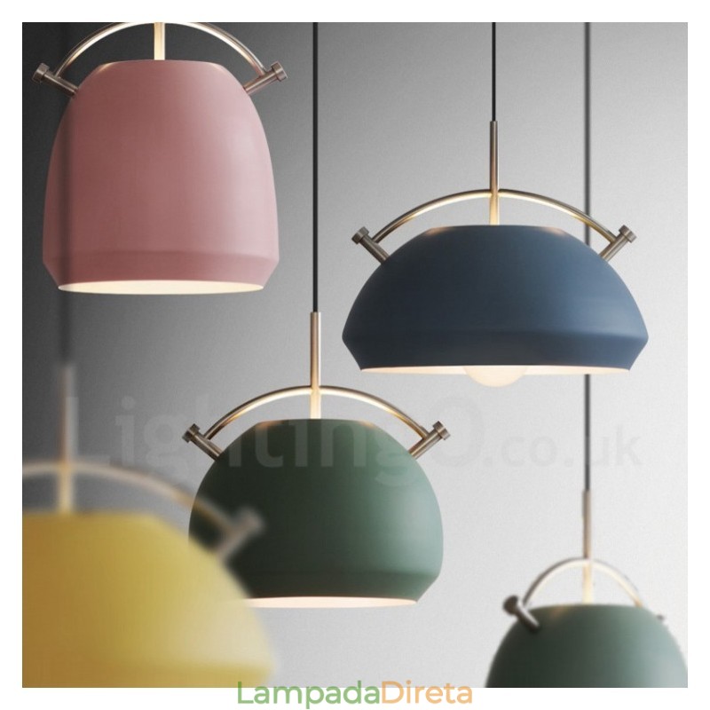 1 luz estilo nórdico moderno contemporâneo café pingente luz
