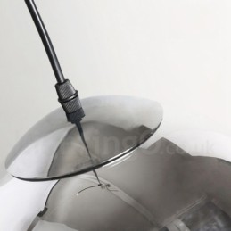 1 luz moderna contemporânea chapeamento café vidro pingente luz