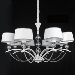 Lustre de Cristal Lustre Azabu 8 Luzes