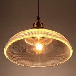 1 Luminária pendente de vidro vintage