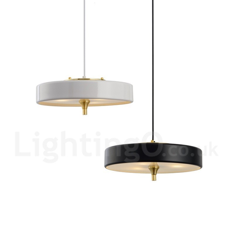1 luz moderna contemporânea luxo pingente luz com cúpula de vidro