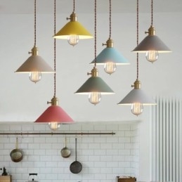 1 luz moderna contemporânea aço pendente luz com sombra de aço