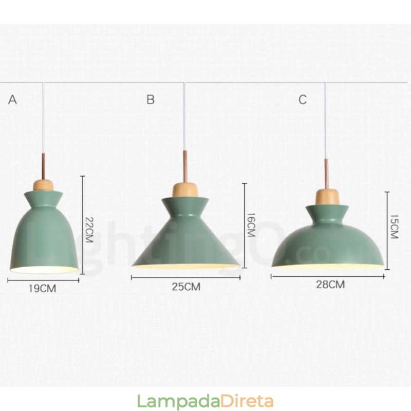 1 luz moderna contemporânea pendente de aço com sombra de liga de alumínio