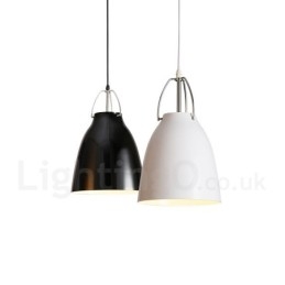 1 luz moderna contemporânea liga de alumínio pingente luz com liga de alumínio sombra