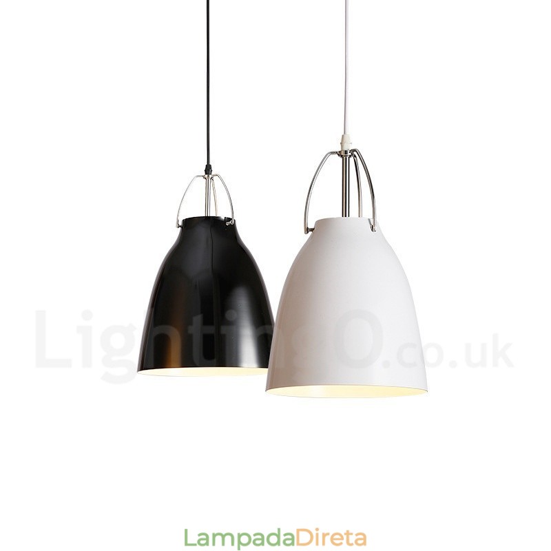 1 luz moderna contemporânea liga de alumínio pingente luz com liga de alumínio sombra