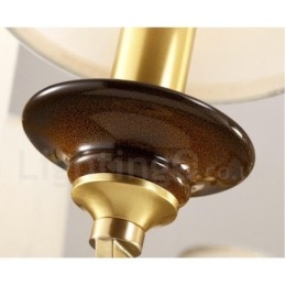 8 Luz Retro Rústico Luxo Latão Pendente Lâmpada Lustre com Sombra de Vidro