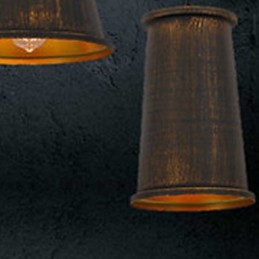 Lustre de 3 luzes estilo mini moderno e contemporâneo pingente de metal