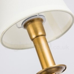 8 Luz Retro Rústico Luxo Latão Pendente Lâmpada Lustre com Tecido Sombra