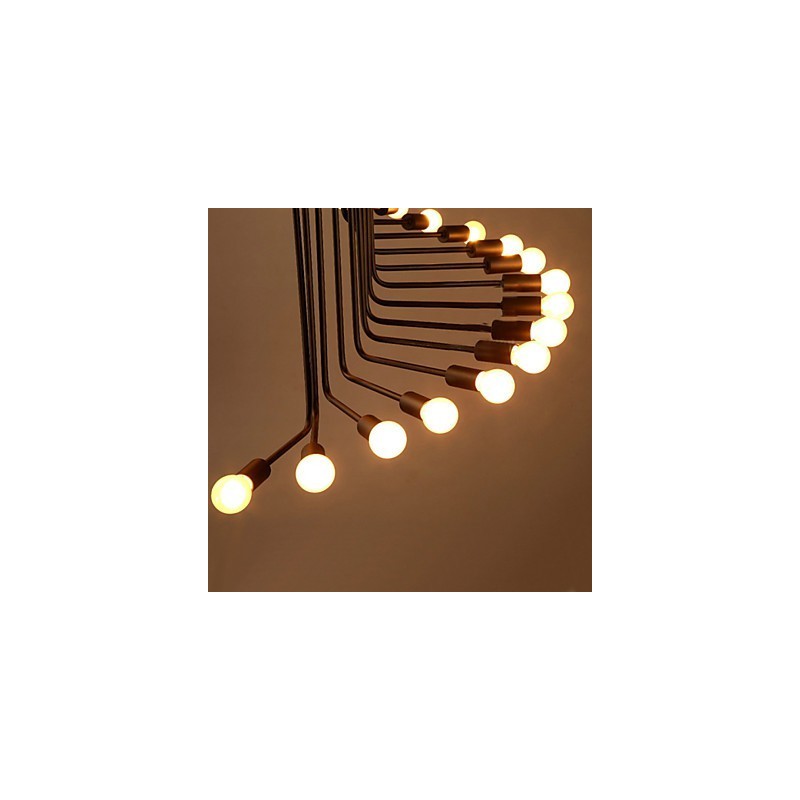 Lustre de metal com pintura country