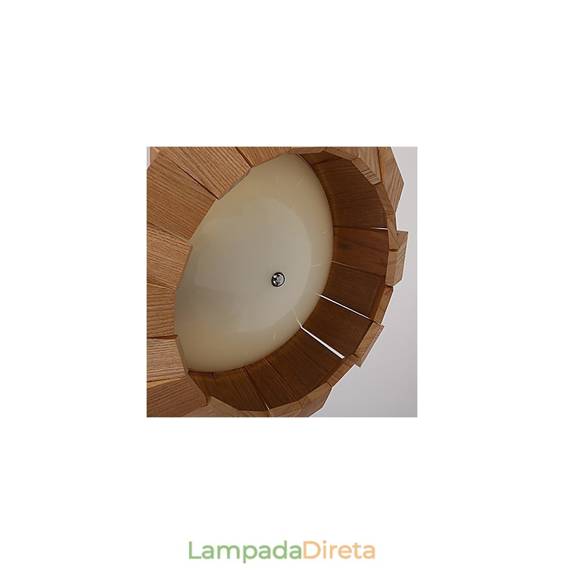 Lustre Country Madeira Bambu