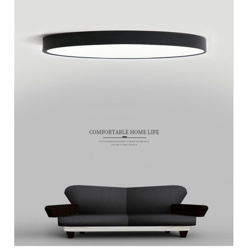 Luzes de teto embutidas ultrafinas, modernas, contemporâneas e reguláveis, estilo nórdico, com cúpula de acrílico e controle remoto, também podem ser usadas como luz de parede