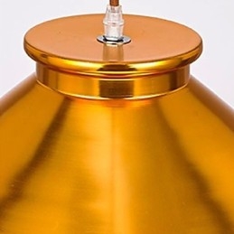 Lustre Mini Estilo Moderno Contemporâneo Metal 3 Luzes Pendentes