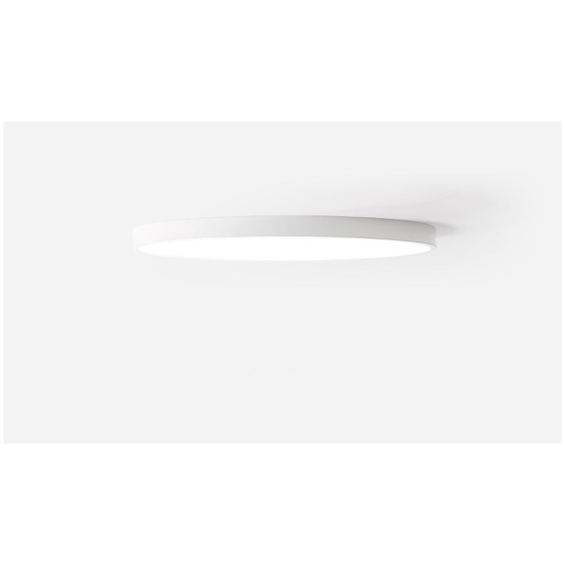 Luzes de teto embutidas ultrafinas, modernas, contemporâneas e reguláveis, estilo nórdico, com cúpula de acrílico e controle remoto, também podem ser usadas como luz de parede