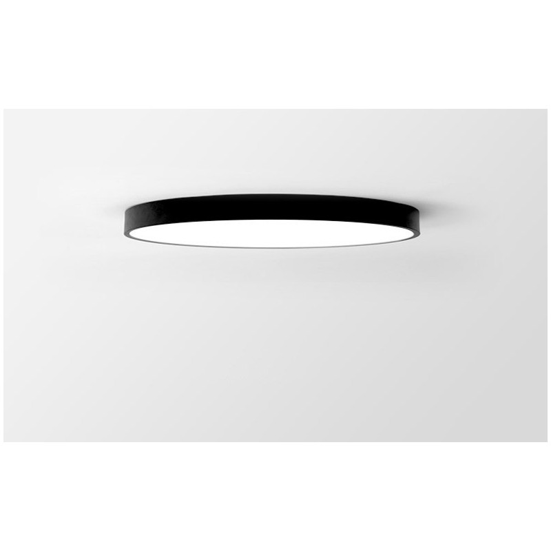 Luzes de teto embutidas ultrafinas, modernas, contemporâneas e reguláveis, estilo nórdico, com cúpula de acrílico e controle remoto, também podem ser usadas como luz de parede