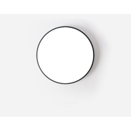Luzes de teto embutidas ultrafinas, modernas, contemporâneas e reguláveis, estilo nórdico, com cúpula de acrílico e controle remoto, também podem ser usadas como luz de parede