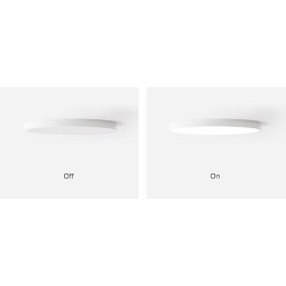 Luzes de teto embutidas ultrafinas, modernas, contemporâneas e reguláveis, estilo nórdico, com cúpula de acrílico e controle remoto, também podem ser usadas como luz de parede