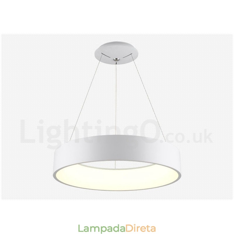 Luminárias de teto pendentes estilo nórdico moderno e contemporâneo com controle remoto regulável