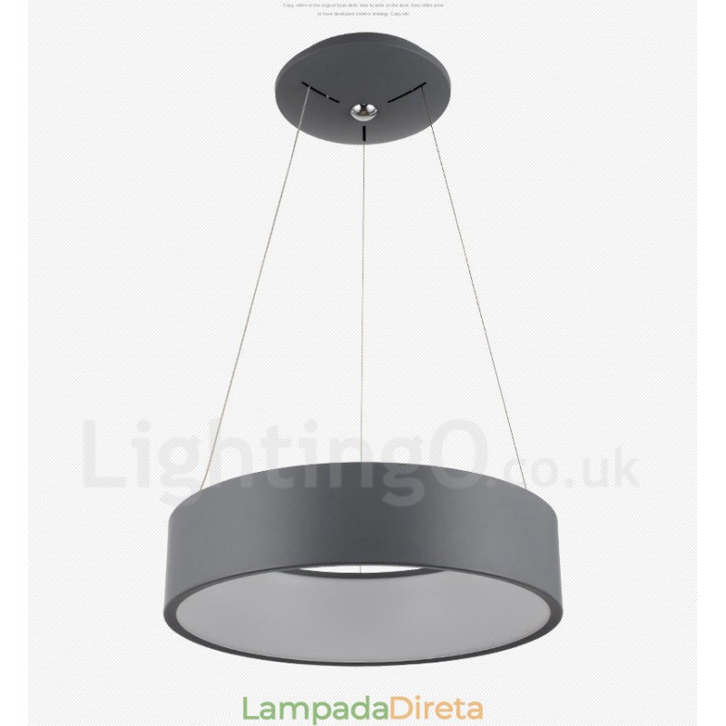 Luminárias de teto pendentes estilo nórdico moderno e contemporâneo com controle remoto regulável