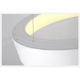 Luminárias de teto pendentes estilo nórdico moderno e contemporâneo com controle remoto regulável
