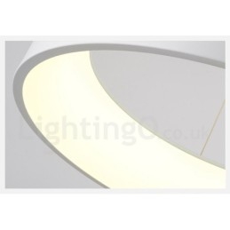 Luminárias de teto pendentes estilo nórdico moderno e contemporâneo com controle remoto regulável