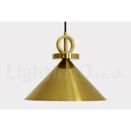 Luminária pendente estilo nórdico moderno contemporâneo de cobre puro, luminária de teto de latão com elevação e queda