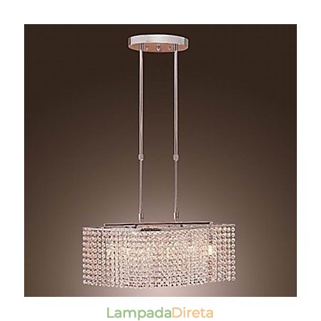 Lustre de Cristal Moderno Contemporâneo Cristal Lustre de Cristal Moderno Contemporâneo Cristal