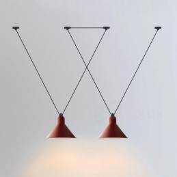 Luminária de teto pendente contemporânea moderna com 3 luzes