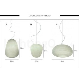 1 Luminária de teto pendente contemporânea moderna com cúpula de vidro