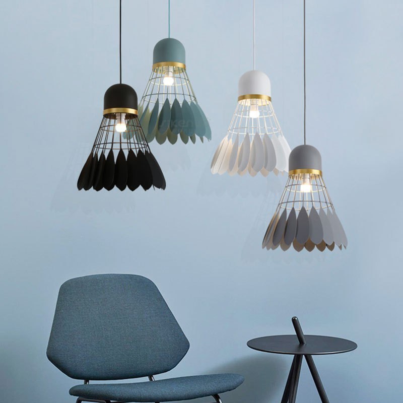 1 Luminária de teto pendente moderna e contemporânea