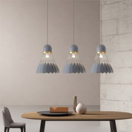 1 Luminária de teto pendente moderna e contemporânea
