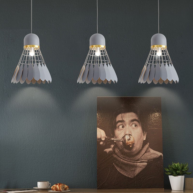 1 Luminária de teto pendente moderna e contemporânea