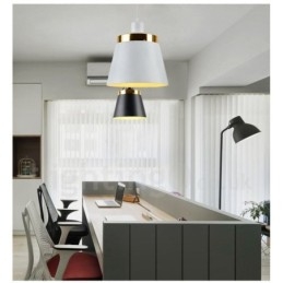 1 Luminária de teto pendente moderna e contemporânea