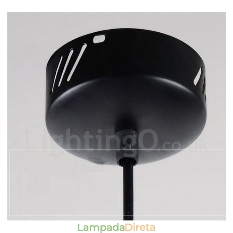 1 Luminária de teto pendente moderna e contemporânea
