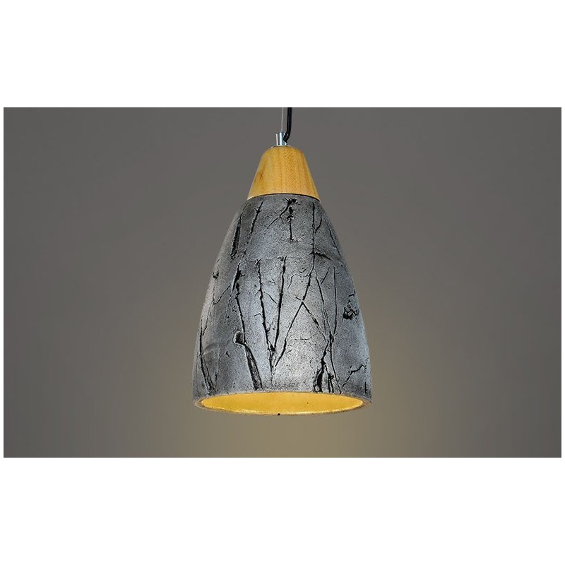 1 luz cimento moderno contemporâneo pingente luz teto lâmpada