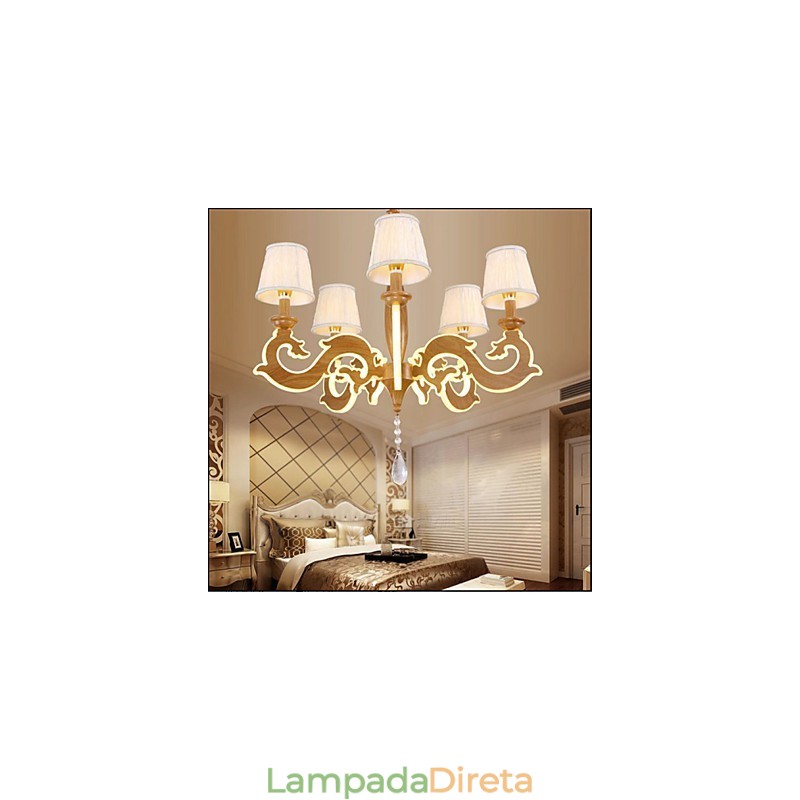 Luminária de Acrílico Criativa Jardim