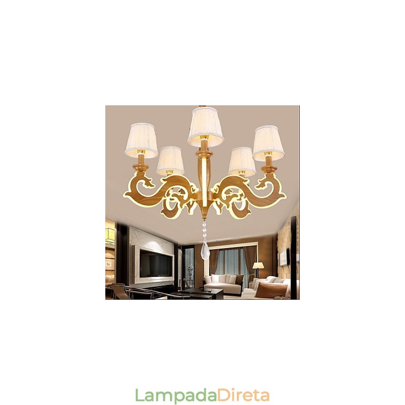 Luminária de Acrílico Criativa Jardim