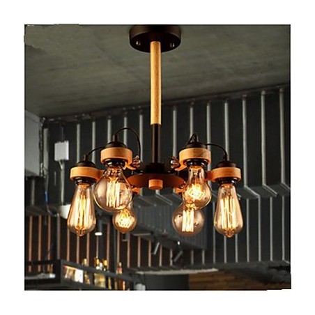 Lâmpadas de estúdio e lanternas American Retro Ceiling 6 Lâmpadas de estúdio e lanternas American Retro Ceiling 6