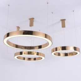 Luminária pendente moderna contemporânea de aço com 1 luz e cúpula de acrílico