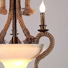 Lustre Mini Estilo Moderno Contemporâneo Metal