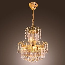 Lustre de Cristal de Luxo com 7 Luzes