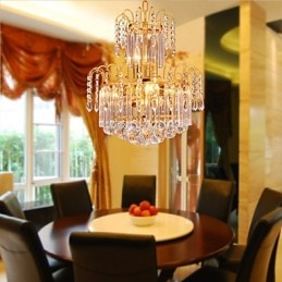 Lustre de Cristal de Luxo com 7 Luzes