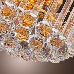 Lustre de Cristal de Luxo com 7 Luzes