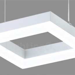 Luminária pendente moderna contemporânea de liga de alumínio com 3 luzes e sombra de acrílico