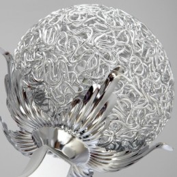 Lustre moderno contemporâneo regulável de aço com 12 luzes e sombra de liga de alumínio