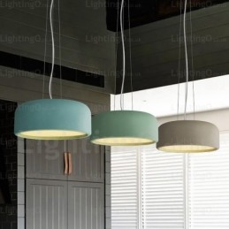 1 Luzes de teto nórdicas com cúpula de acrílico