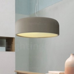 1 Luzes de teto nórdicas com cúpula de acrílico