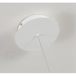 1 luz moderna contemporânea pendente com sombra de acrílico