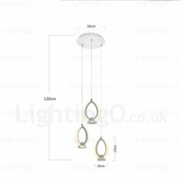 1 luz moderna contemporânea pendente com cúpula de cristal