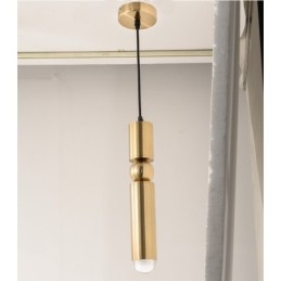 1 luz moderna contemporânea pendente com sombra de acrílico